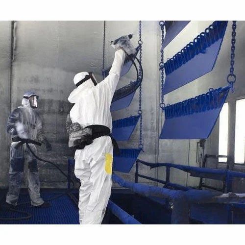 Powder coating job work finish